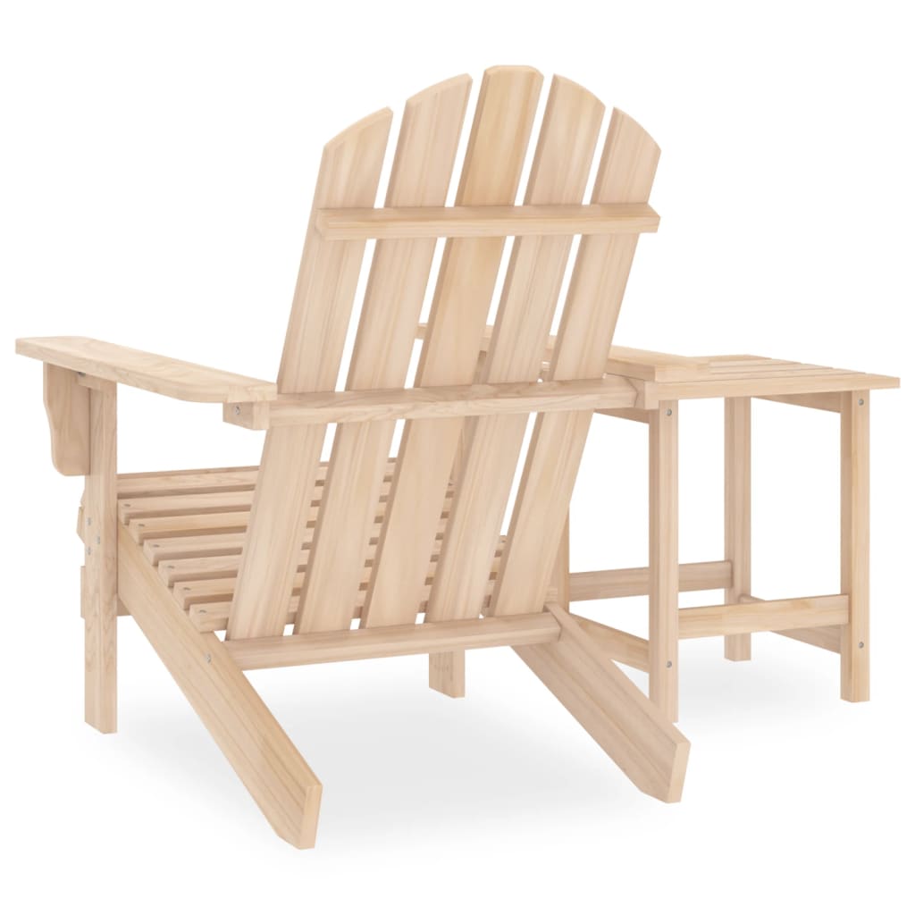 Tuinstoel Adirondack met tafel massief vurenhout