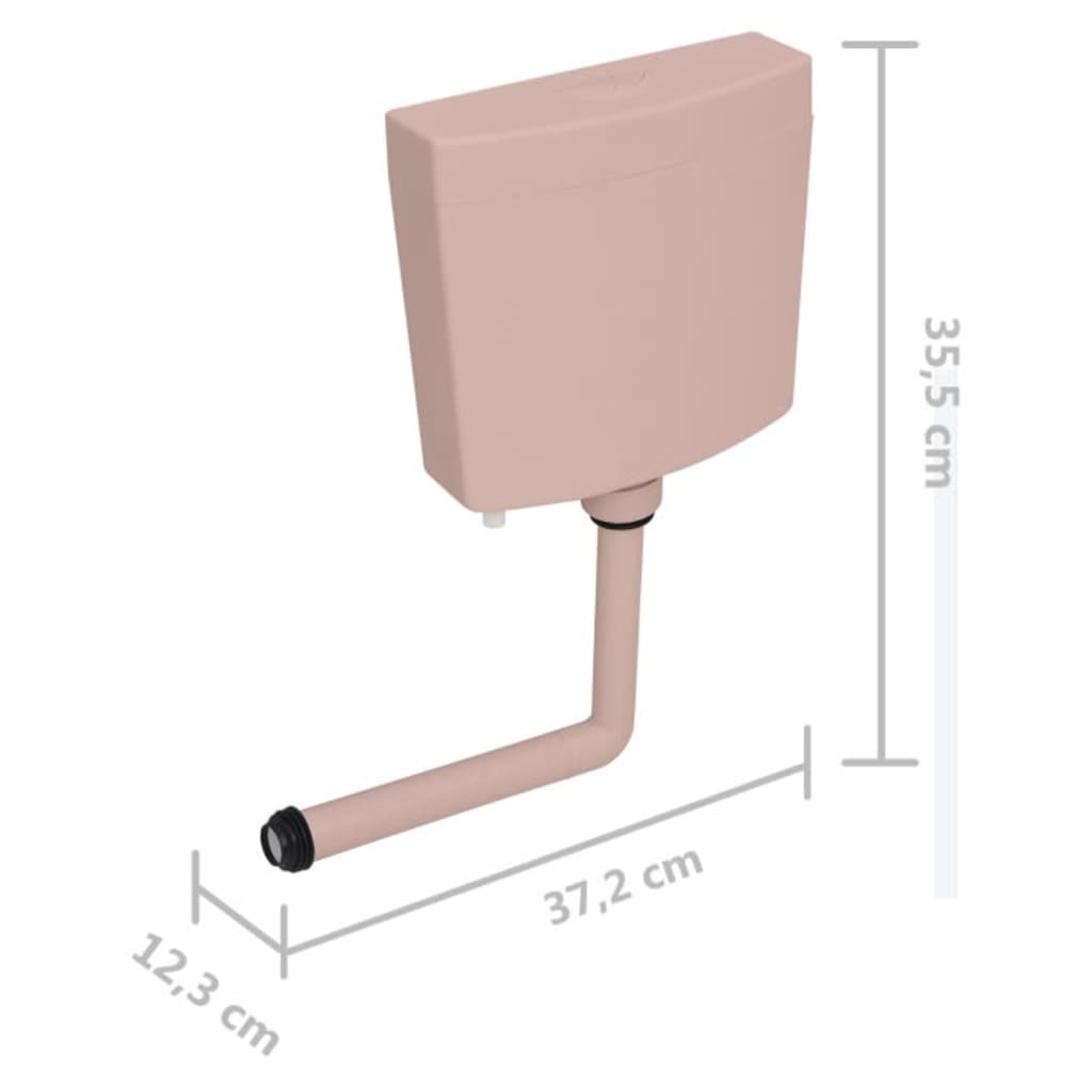 Réservoir de toilettes avec arrivée d'eau en bas 3/6 L