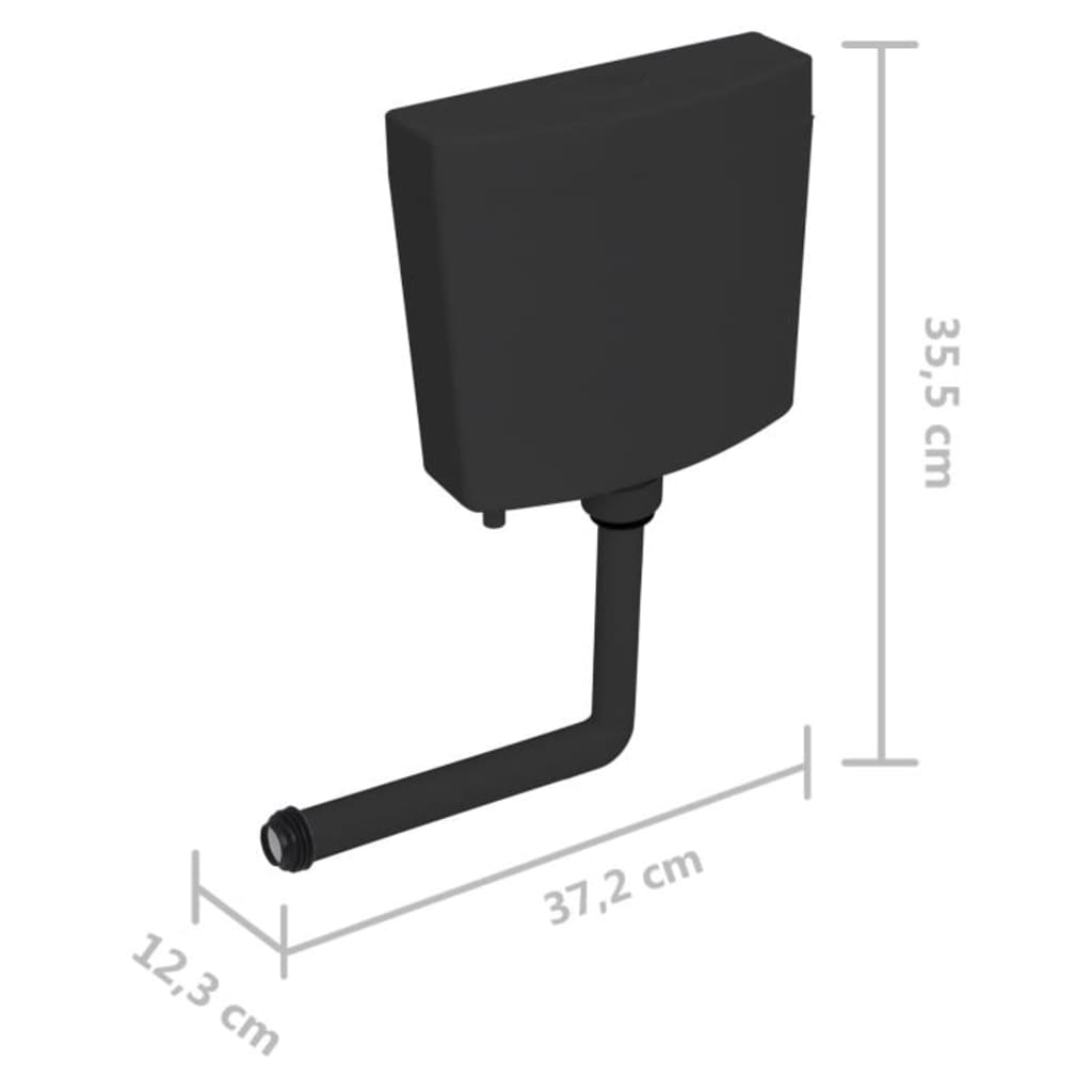 Réservoir de toilettes avec arrivée d'eau en bas 3/6 L