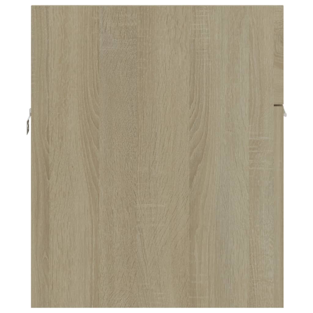 Ensemble de meubles de salle de bain 2 pièces en bois couleur chêne