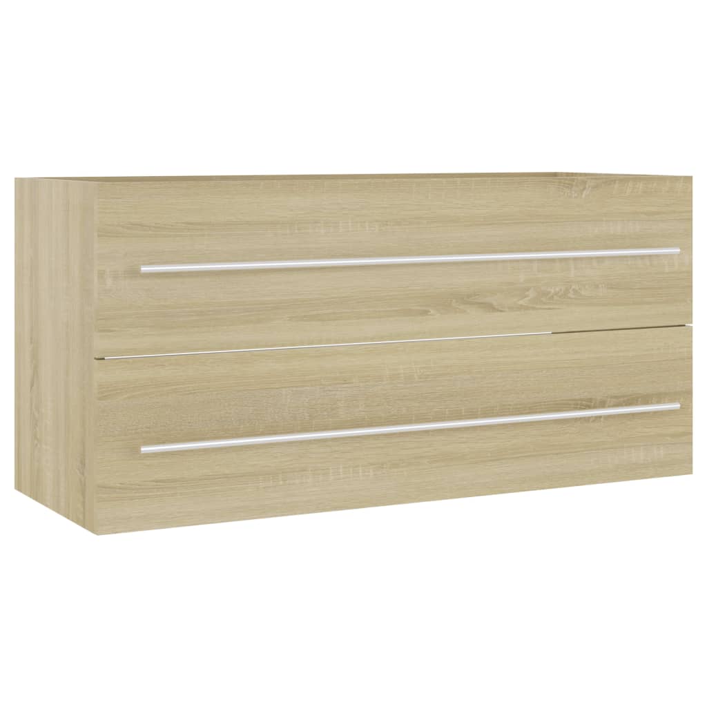 Ensemble de meubles de salle de bain 2 pièces en bois