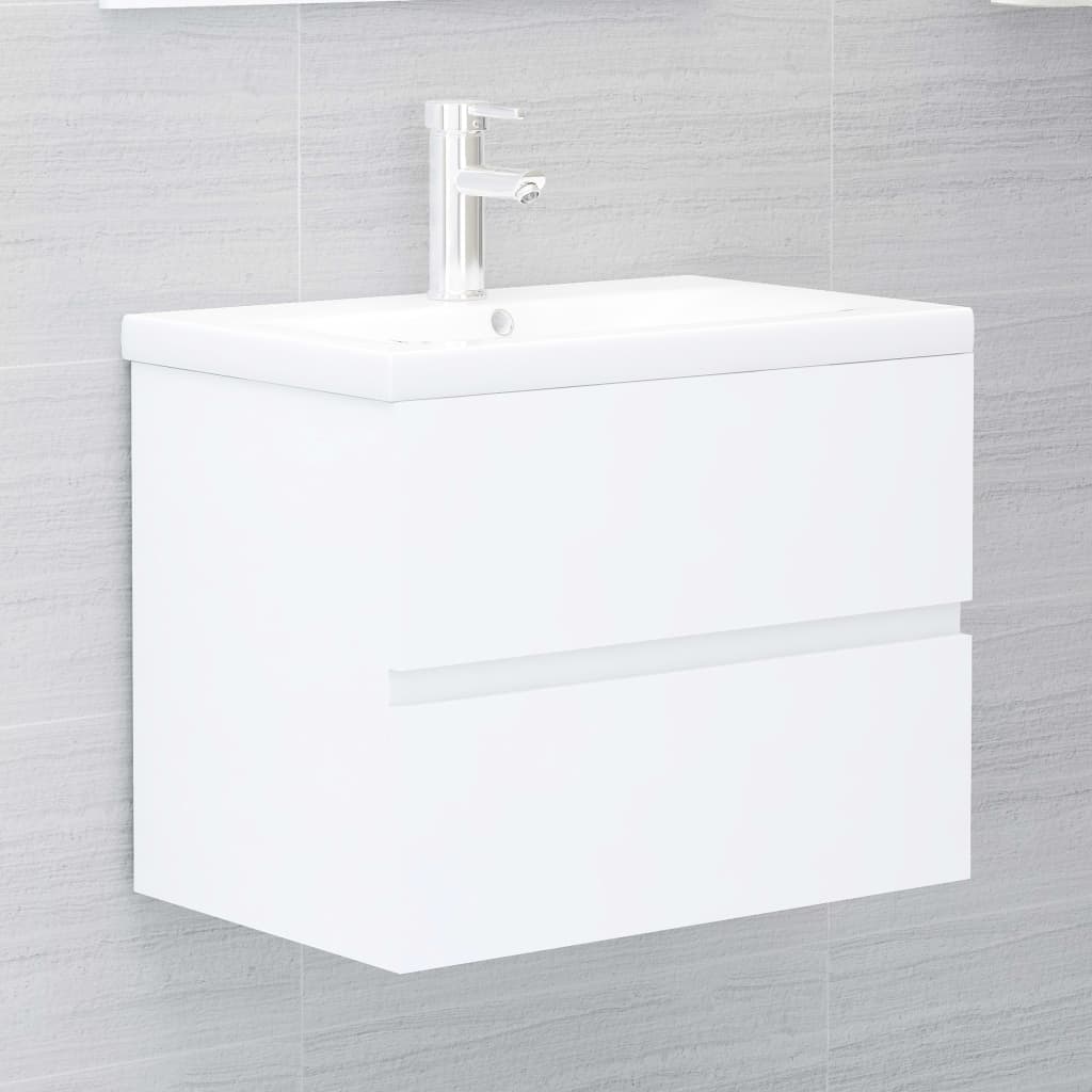 Ensemble de meubles de salle de bain 2 pièces en bois couleur chêne