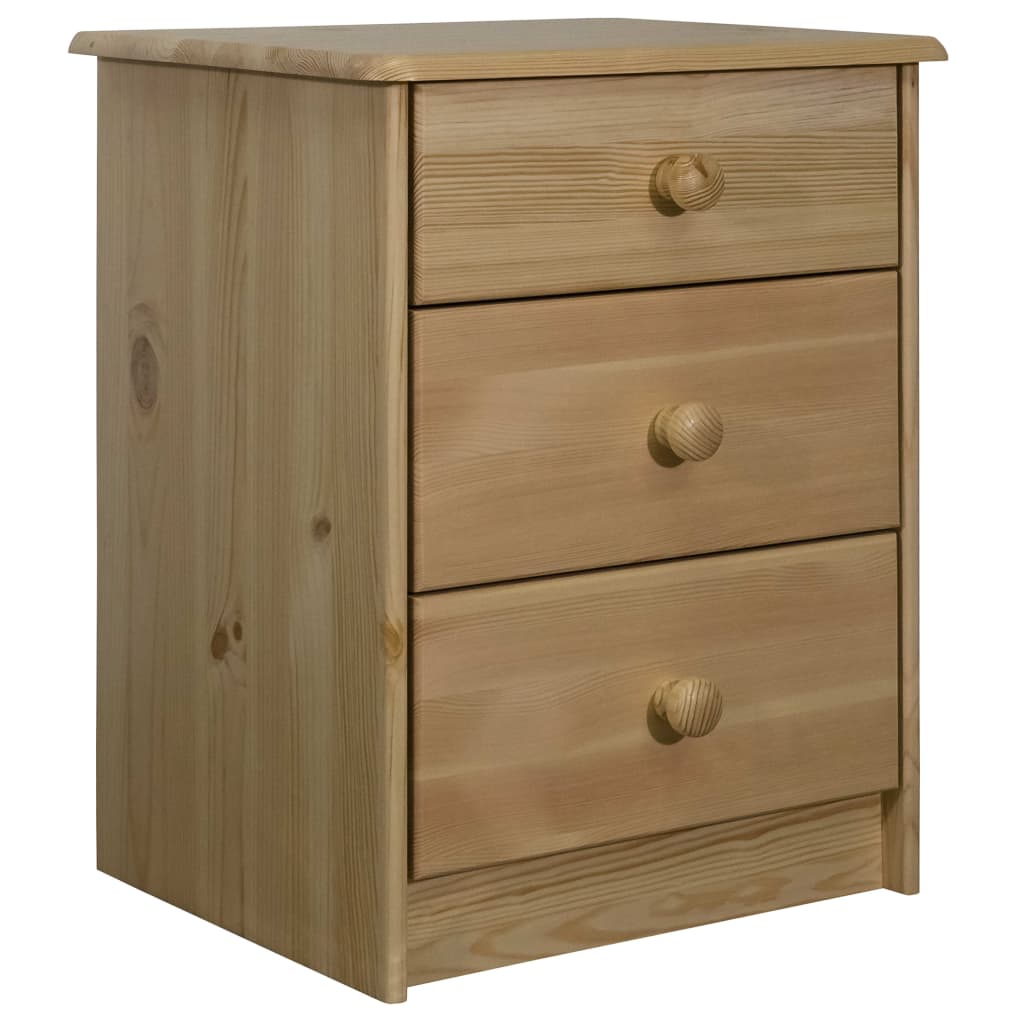 Commode 43x34x53 cm en bois de pin massif