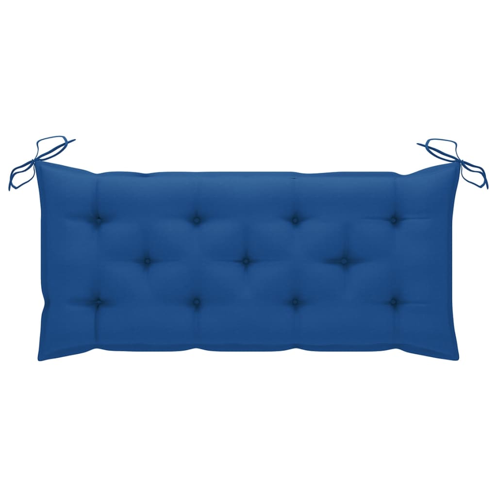 Banc Batavia avec coussin 150 cm teck massif