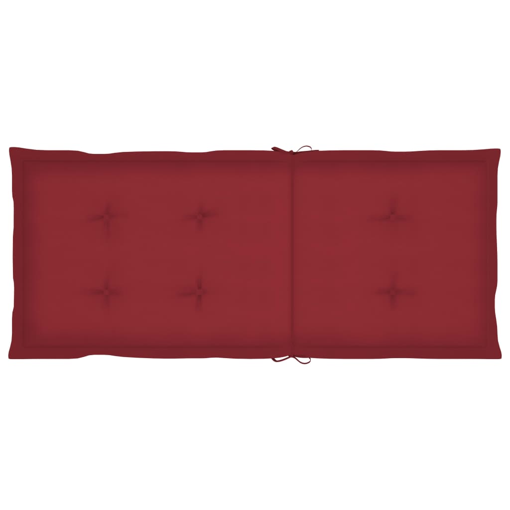 Chaise à bascule avec coussin en bambou