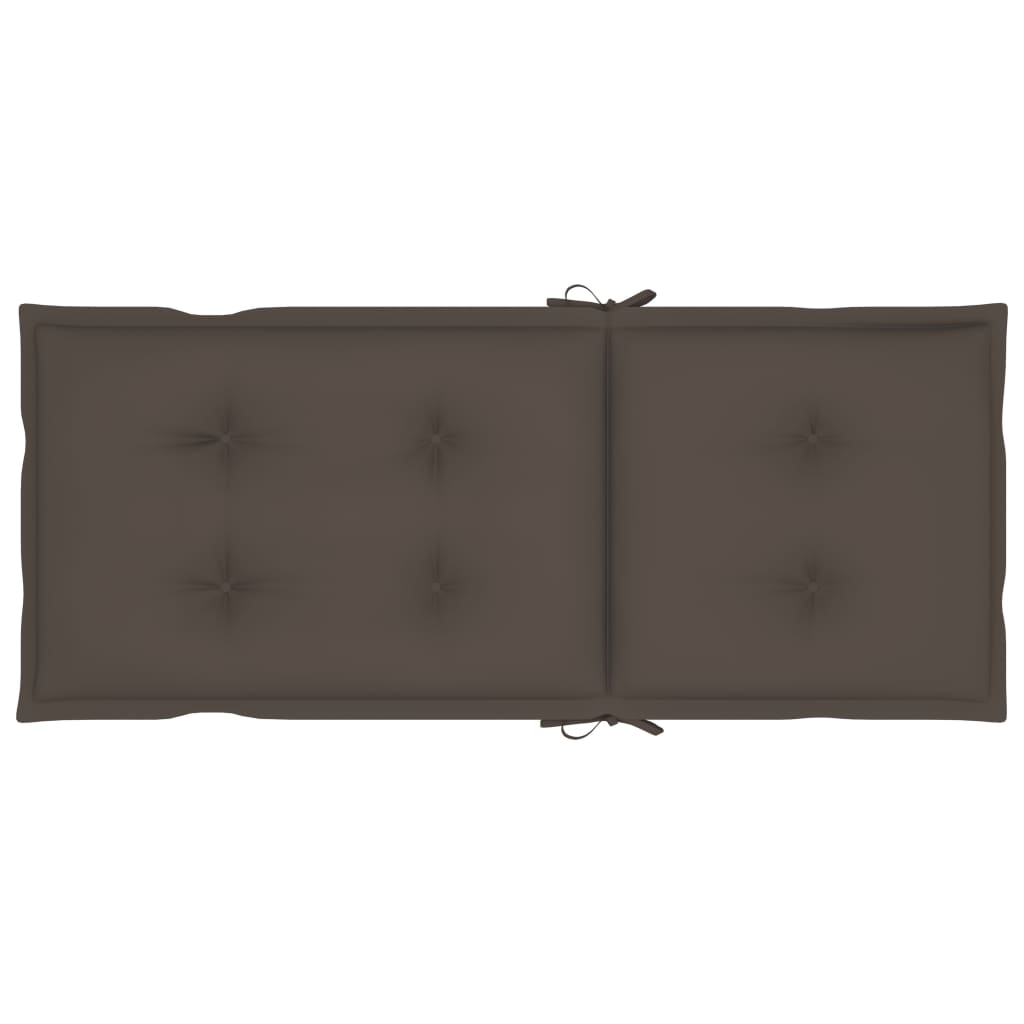 Chaise à bascule avec coussin en bambou