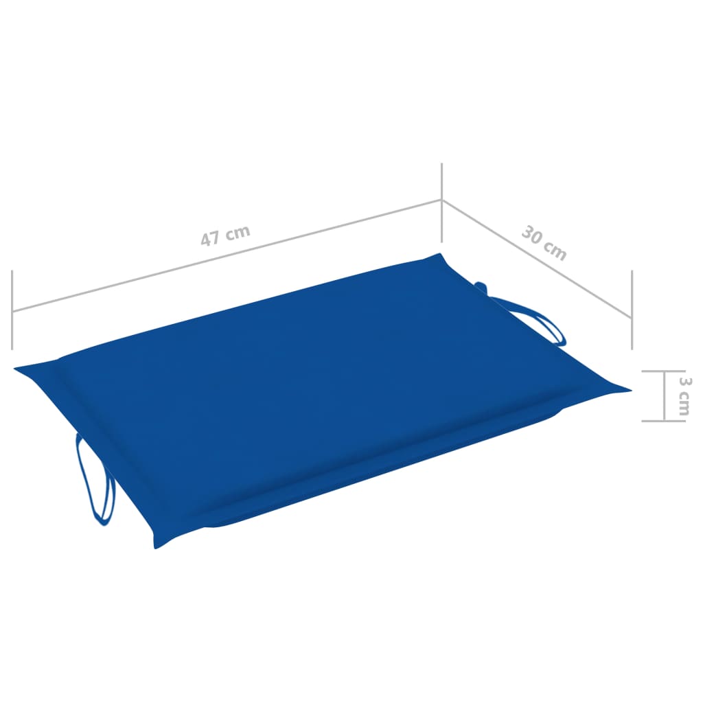 Bain de soleil avec coussin en bois d'acacia massif