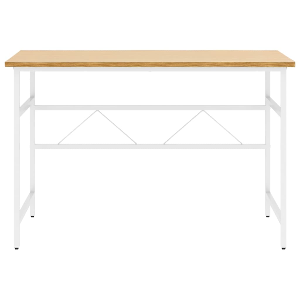 Bureau d'ordinateur 105x55x72 cm MDF et métal