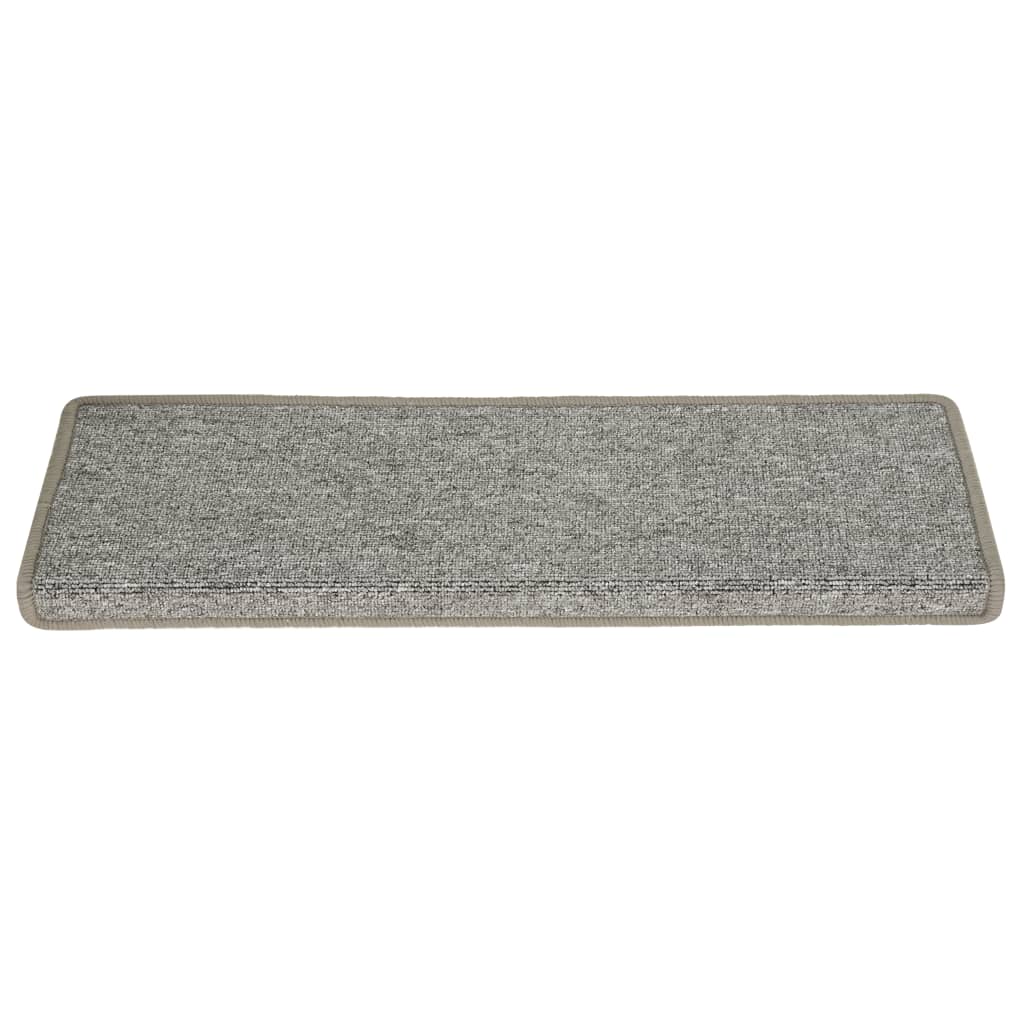 Tapis d'escalier 15 pcs 65x21x4 cm