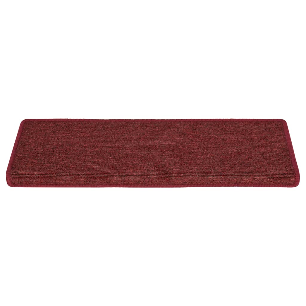 Tapis d'escalier 15 pcs 65x21x4 cm