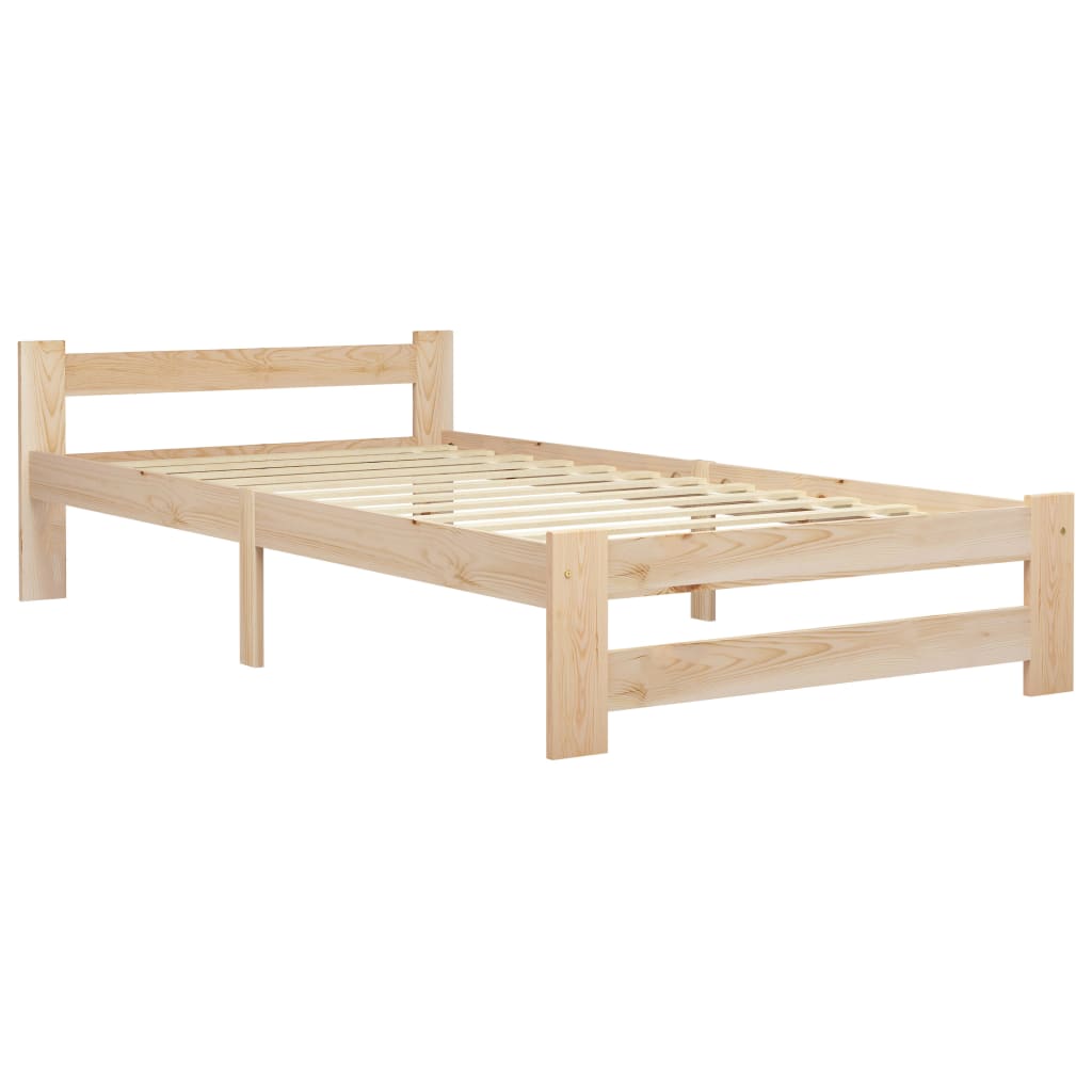 Bedframe massief grenenhout 140x200 cm