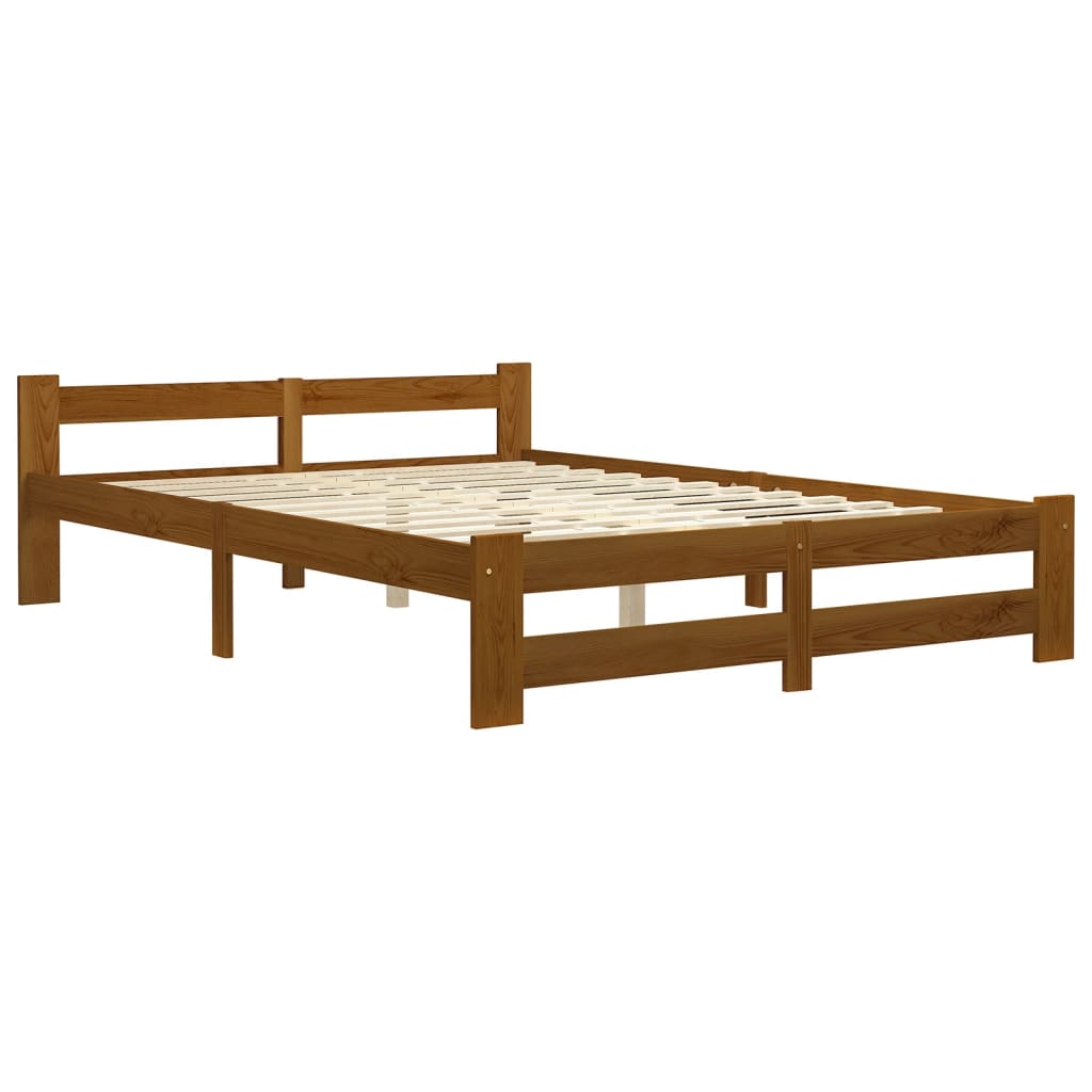 Bedframe massief grenenhout 140x200 cm