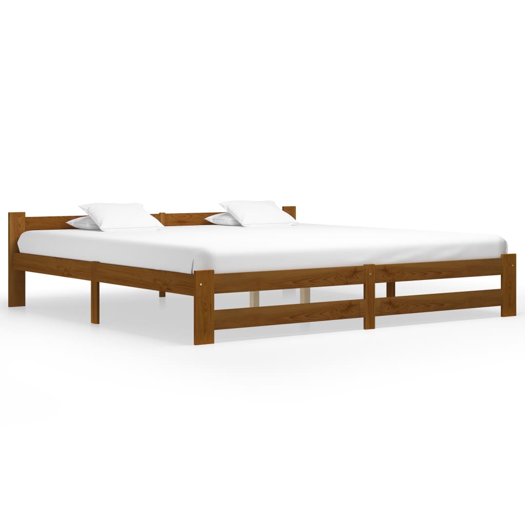 Bedframe massief grenenhout 140x200 cm