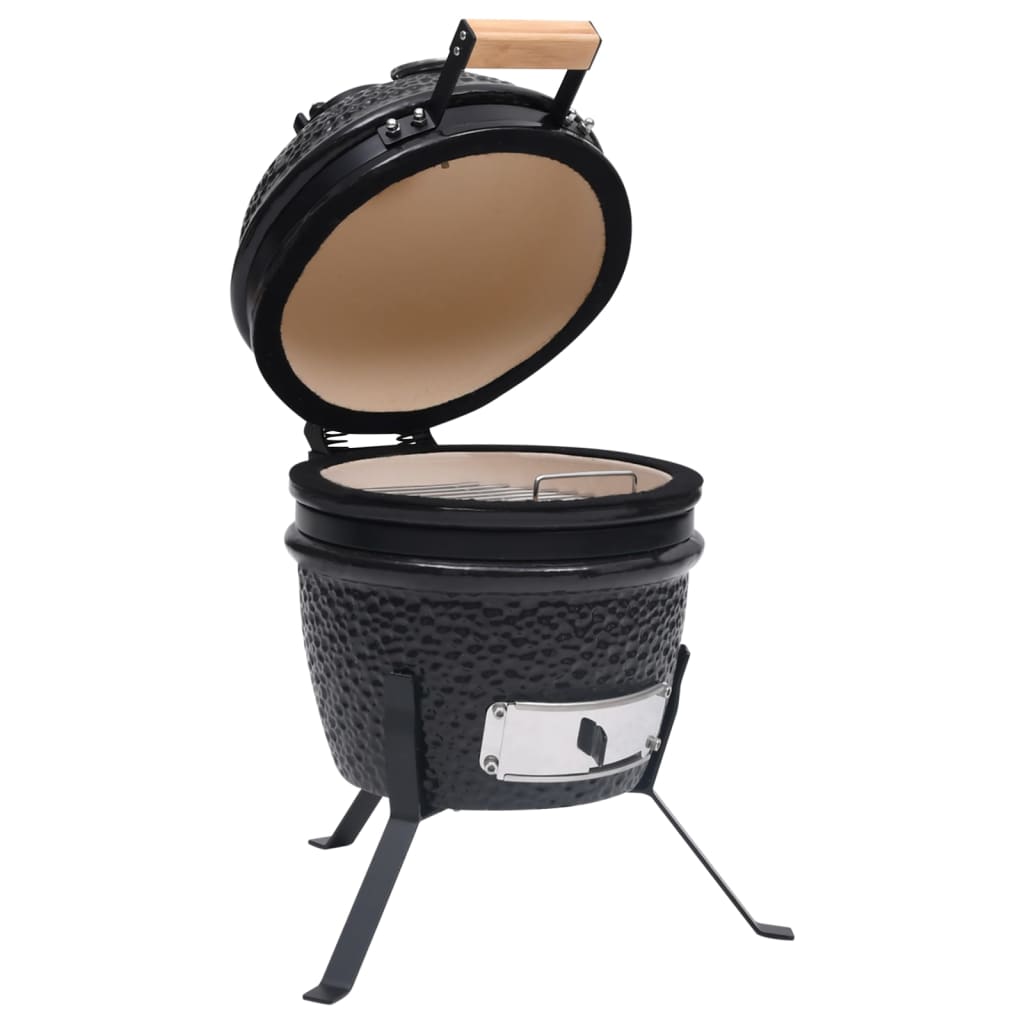 Kamado barbecue 2-in-1 56 cm keramiek