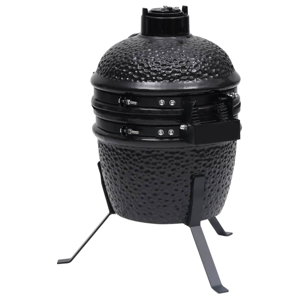 Kamado barbecue 2-in-1 56 cm keramiek