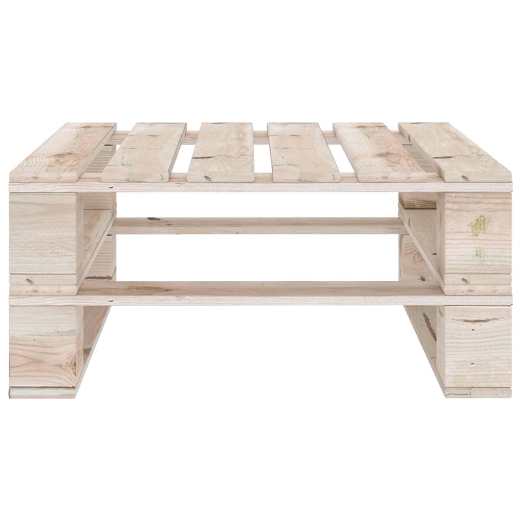 Tuintafels 2 st pallet geïmpregneerd grenenhout