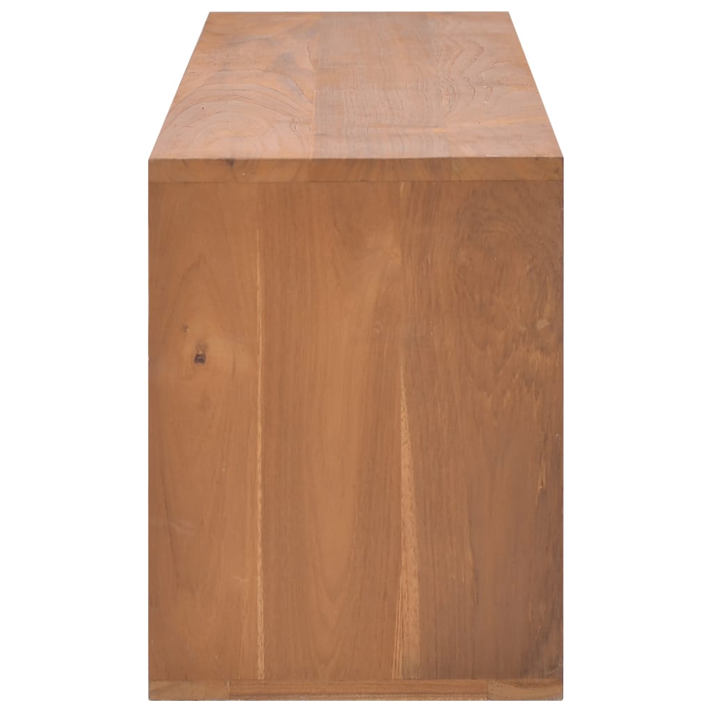 Tv-meubel 90x30x40 cm massief teakhout