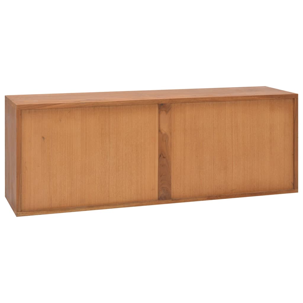 Tv-meubel 90x30x40 cm massief teakhout