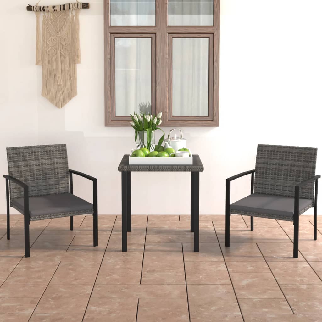 5-delige Tuinset poly rattan