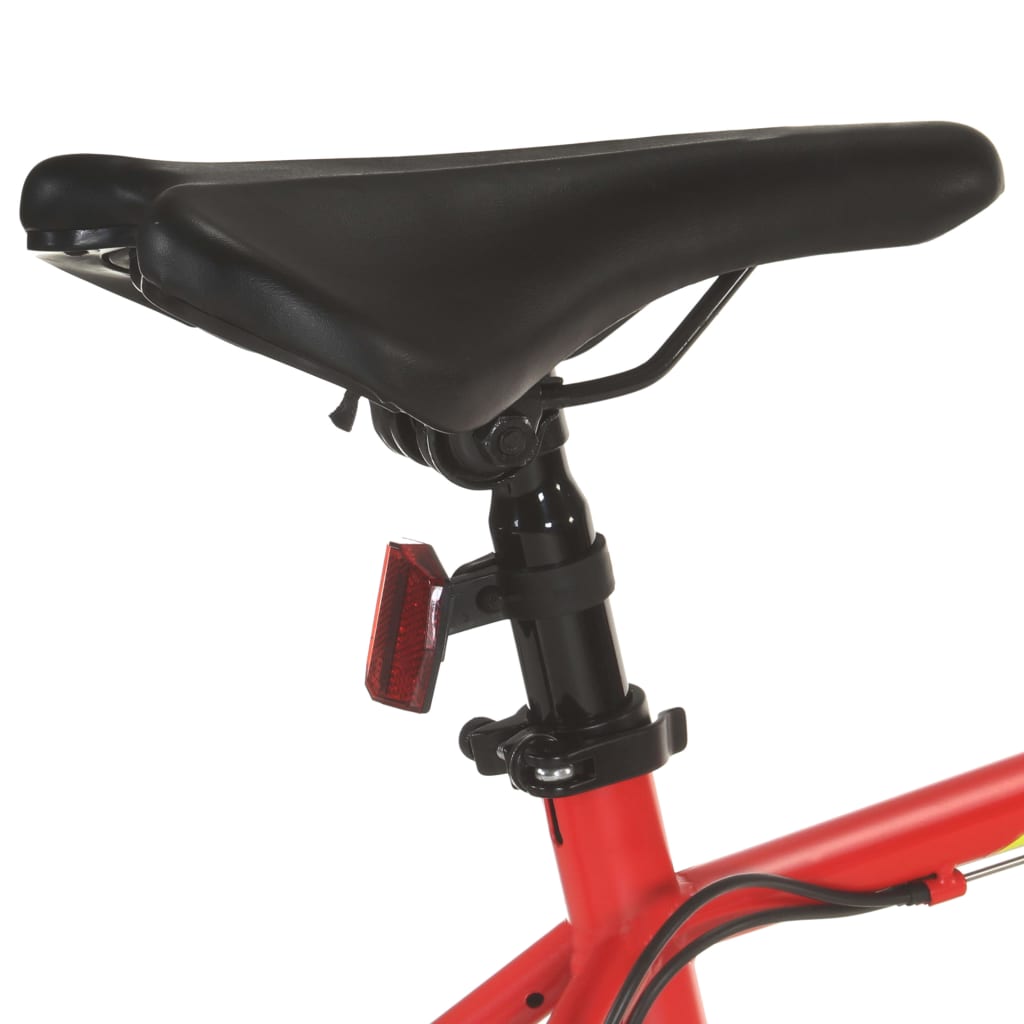 Mountainbike 21 versnellingen 27,5 inch wielen 50 cm frame rood