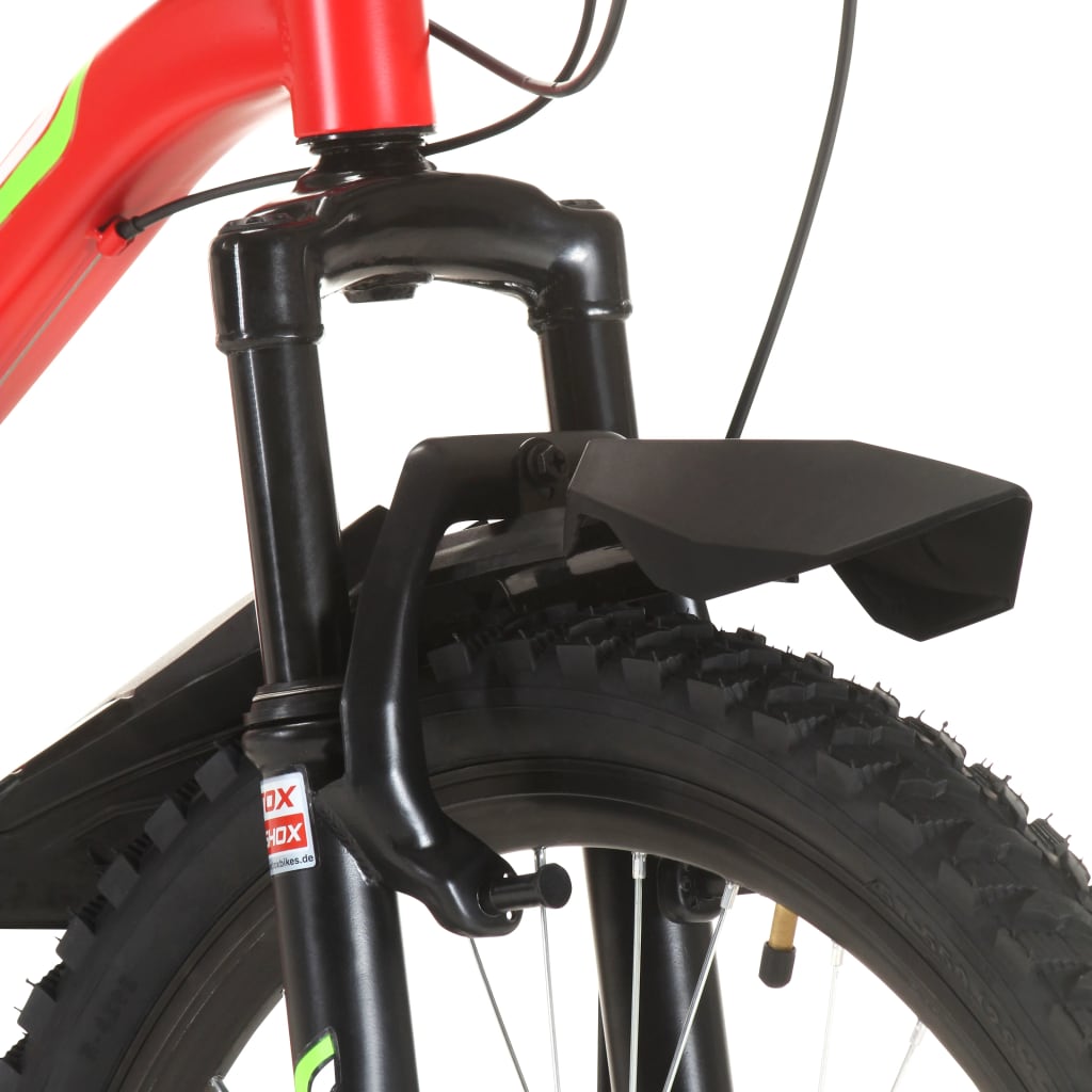 Mountainbike 21 versnellingen 26 inch wielen 49 cm rood