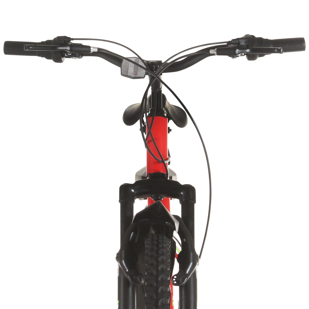 Mountainbike 21 versnellingen 26 inch wielen 49 cm rood