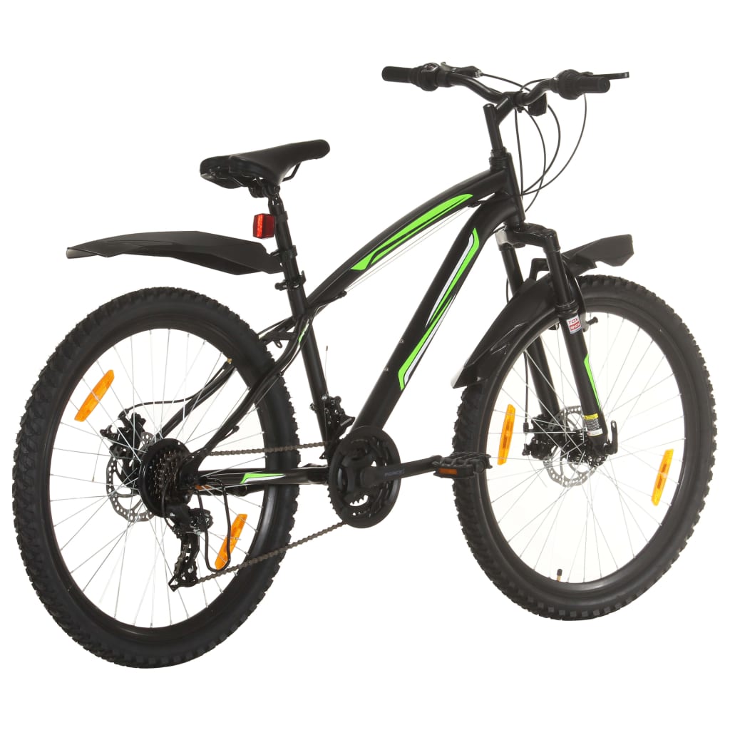 Mountainbike 21 versnellingen 26 inch wielen 49 cm rood