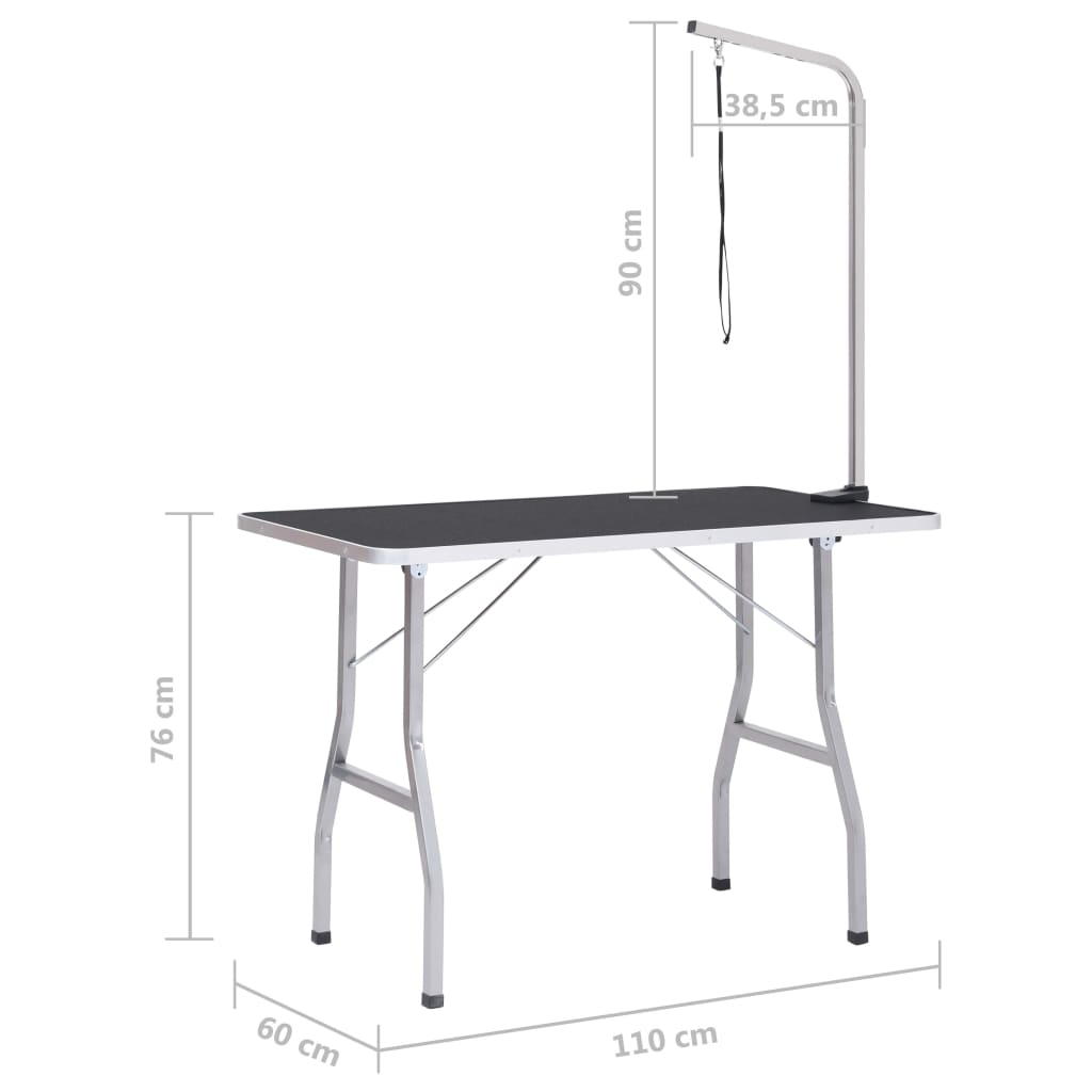 Trimtafel voor huisdieren met 1 aanlijnoptie