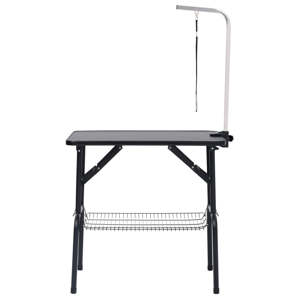 Table de toilettage pour chien réglable avec 1 boucle