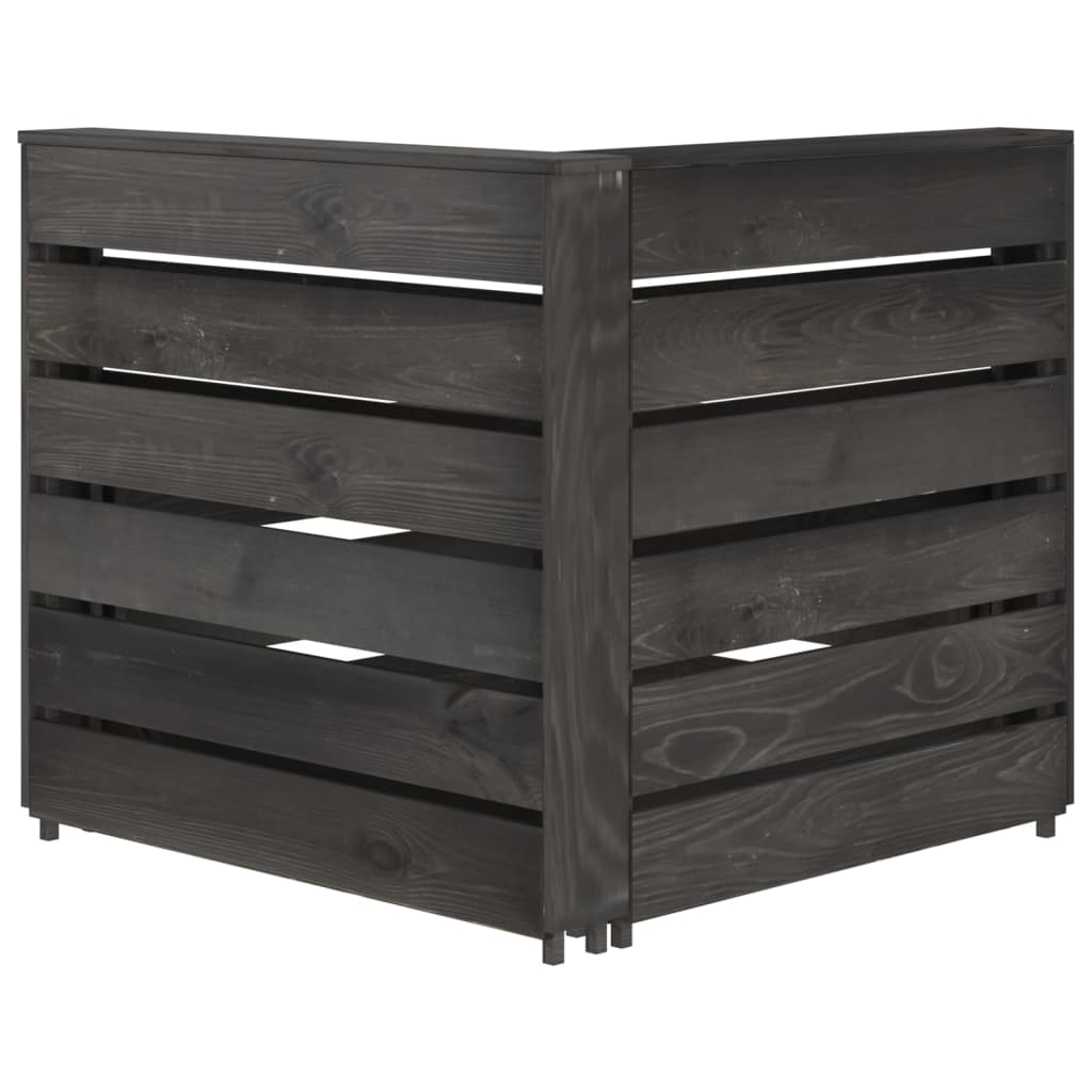 Tuintafels 2 st pallet geïmpregneerd grenenhout