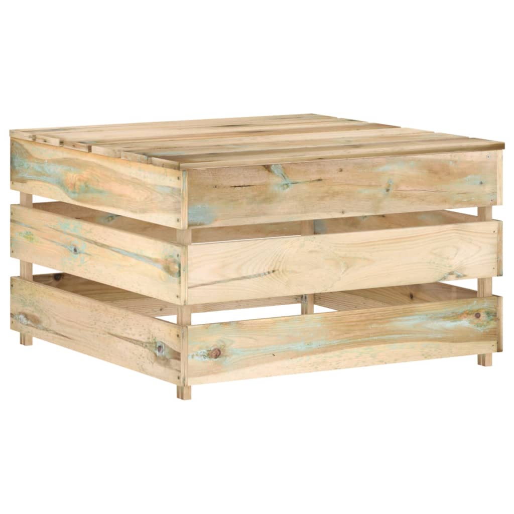 Tuintafels 2 st pallet geïmpregneerd grenenhout