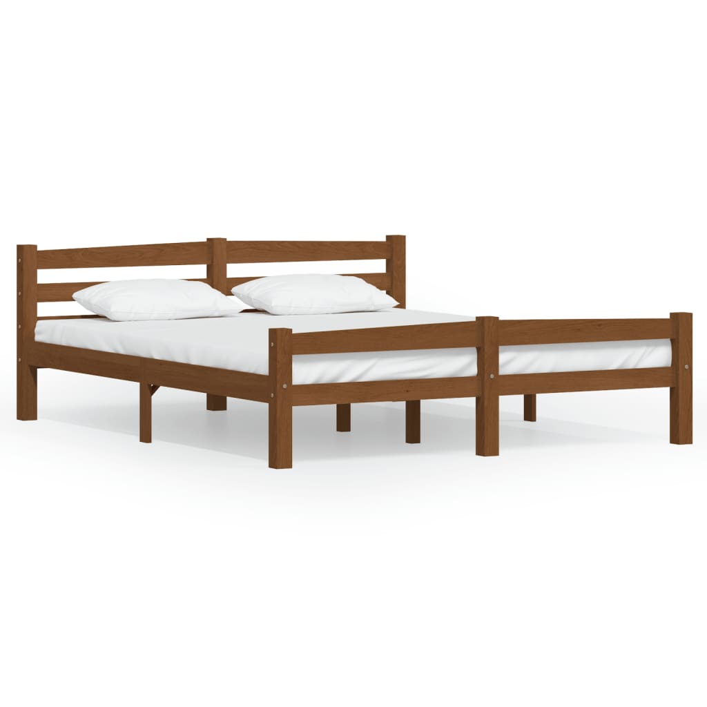 Bedframe massief grenenhout 120x200 cm