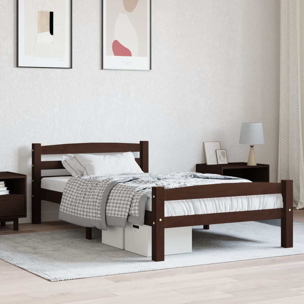 Bedframe massief grenenhout 120x200 cm