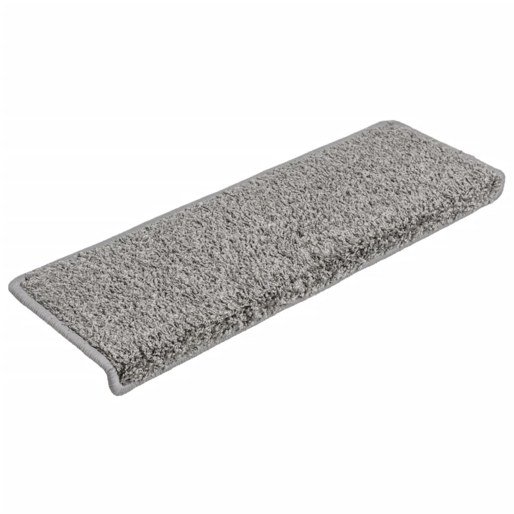 Tapis d'escalier 15 pcs 65x21x4 cm doré