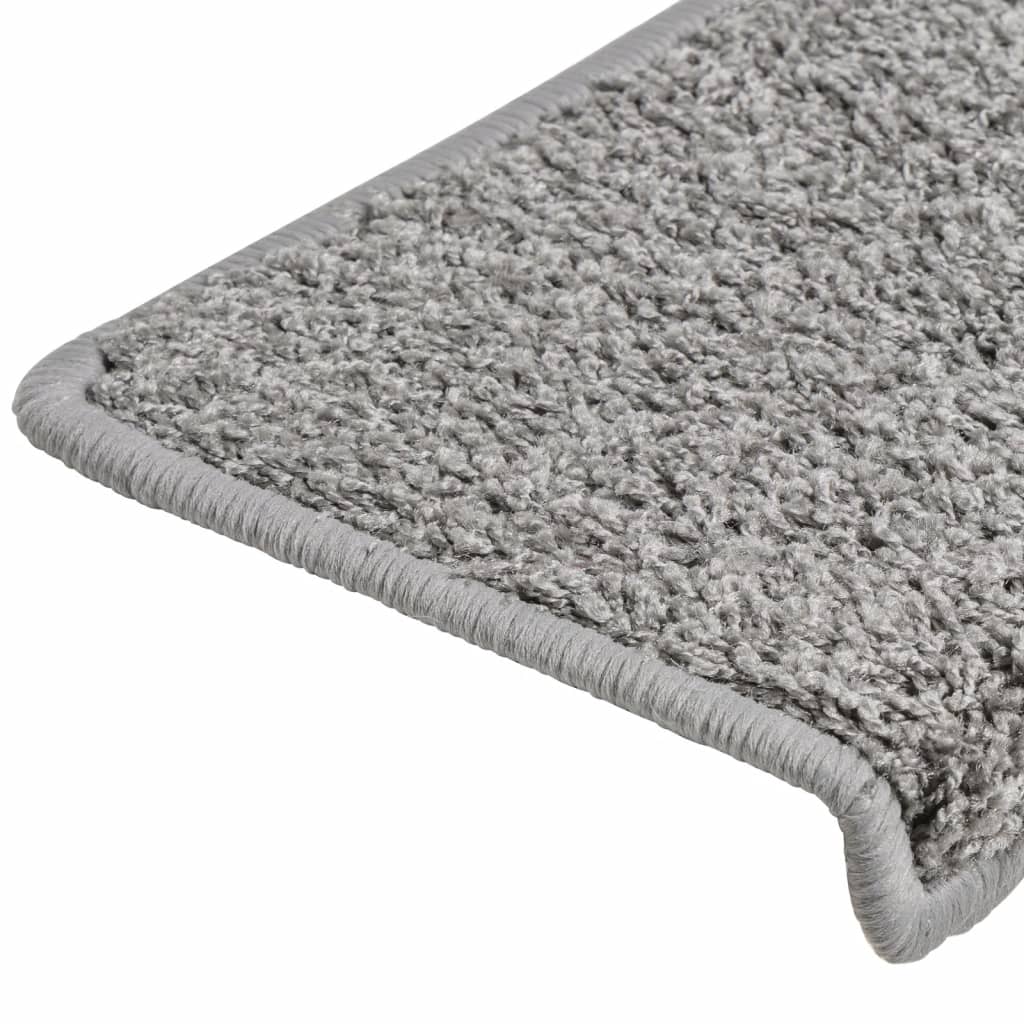 Tapis d'escalier 15 pcs 65x21x4 cm doré