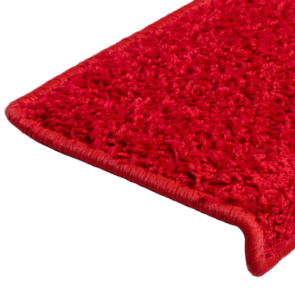 Tapis d'escalier 15 pcs 65x21x4 cm doré