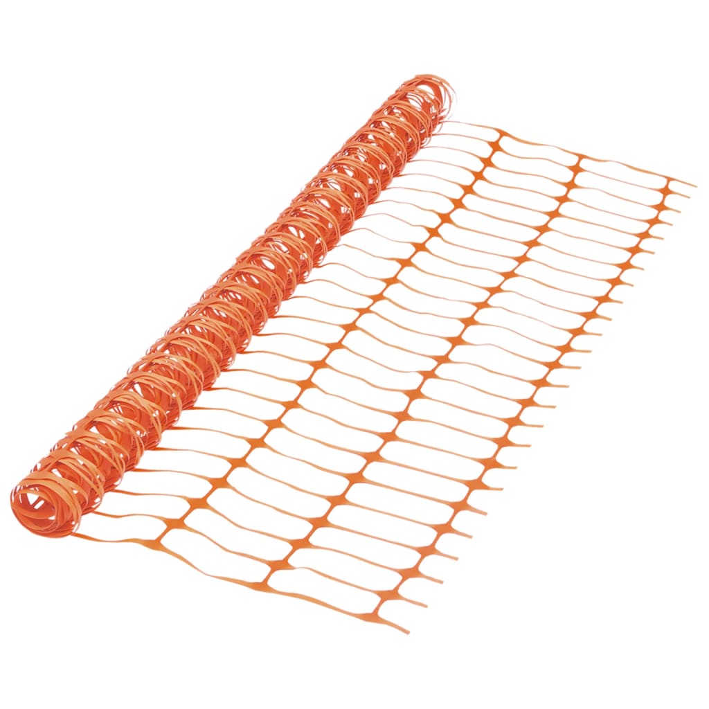 Grillage barrière 30 m orange