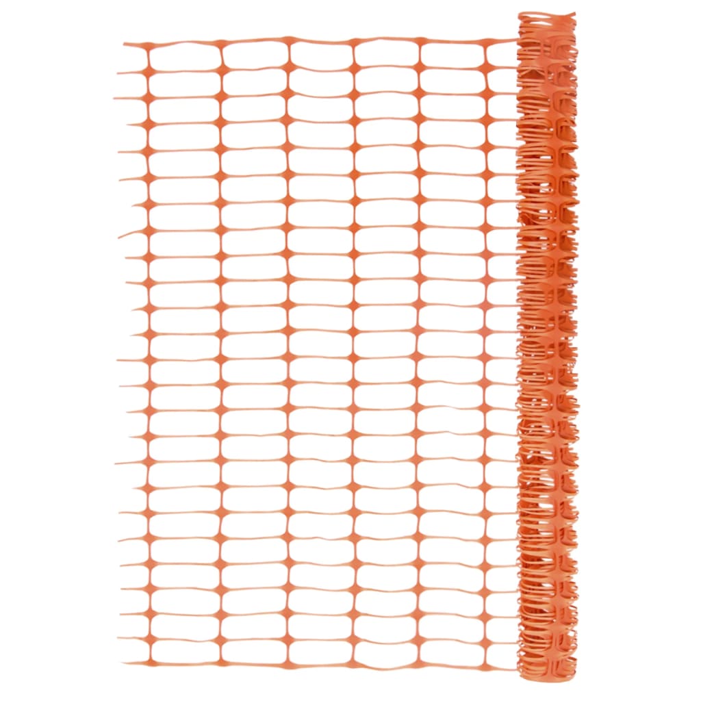 Grillage barrière 30 m orange