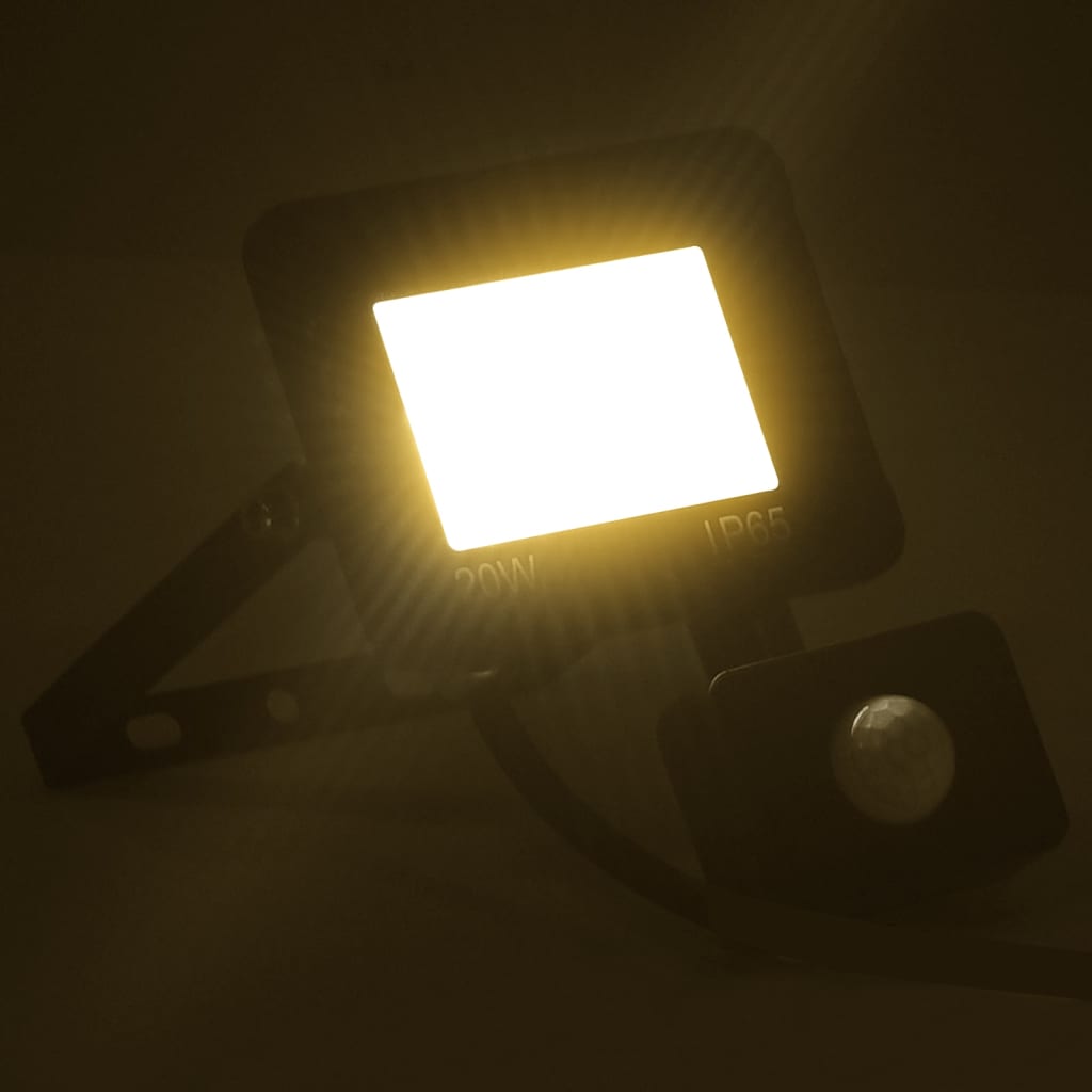 Spotlight met sensor LED 10 W warmwit