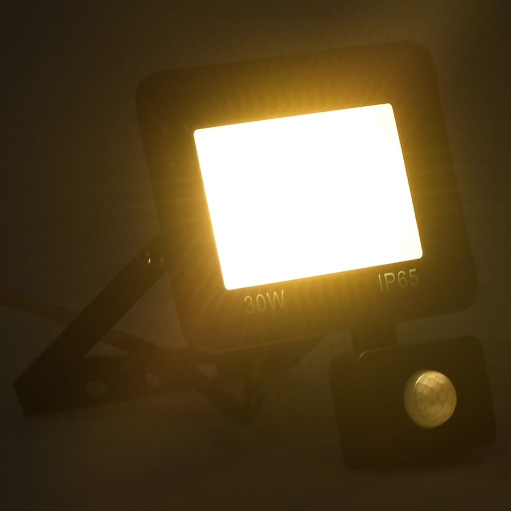 Spotlight met sensor LED 10 W warmwit