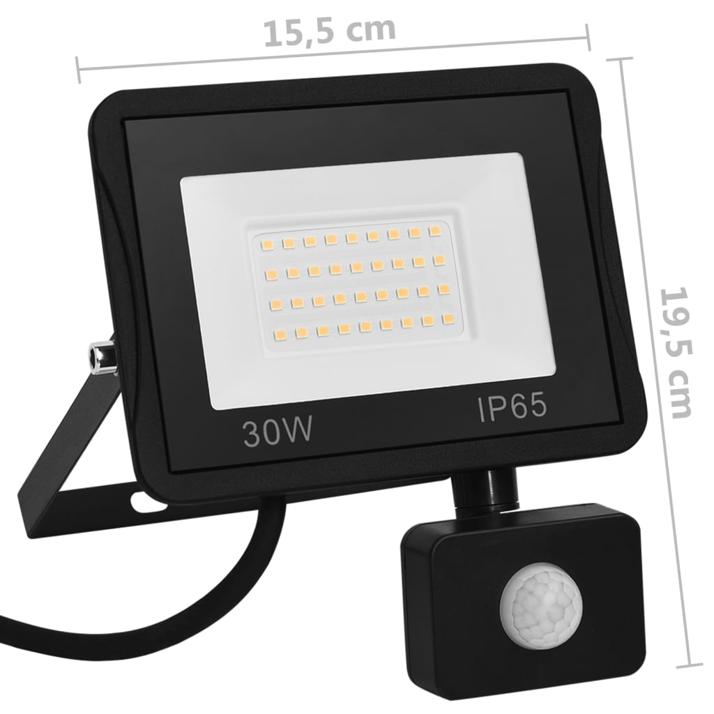 Spot avec capteur LED 30 W