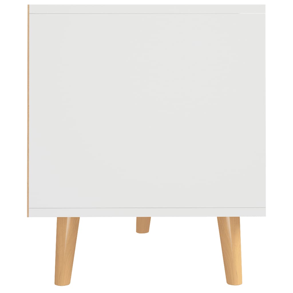 Meuble TV 90x40x48,5 cm ouvré en bois couleur chêne