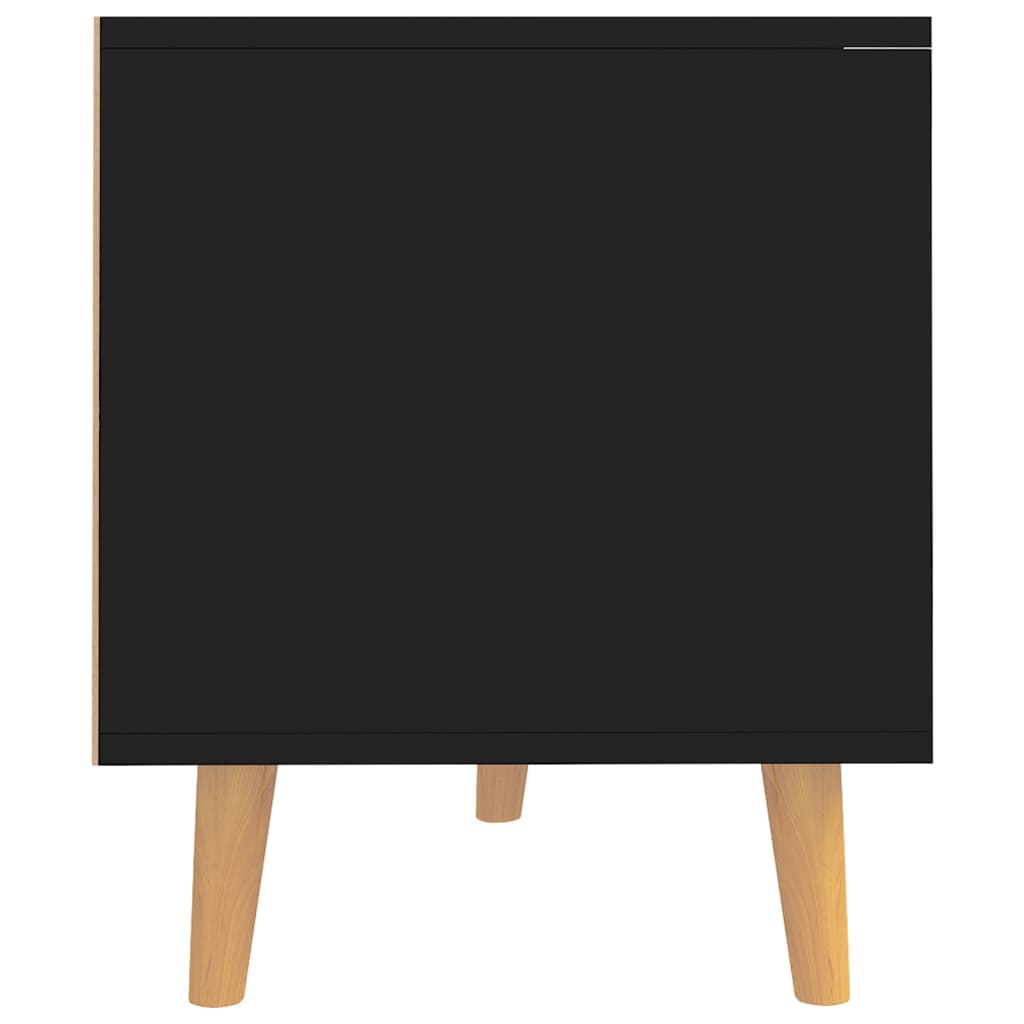 Meuble TV 90x40x48,5 cm ouvré en bois couleur chêne