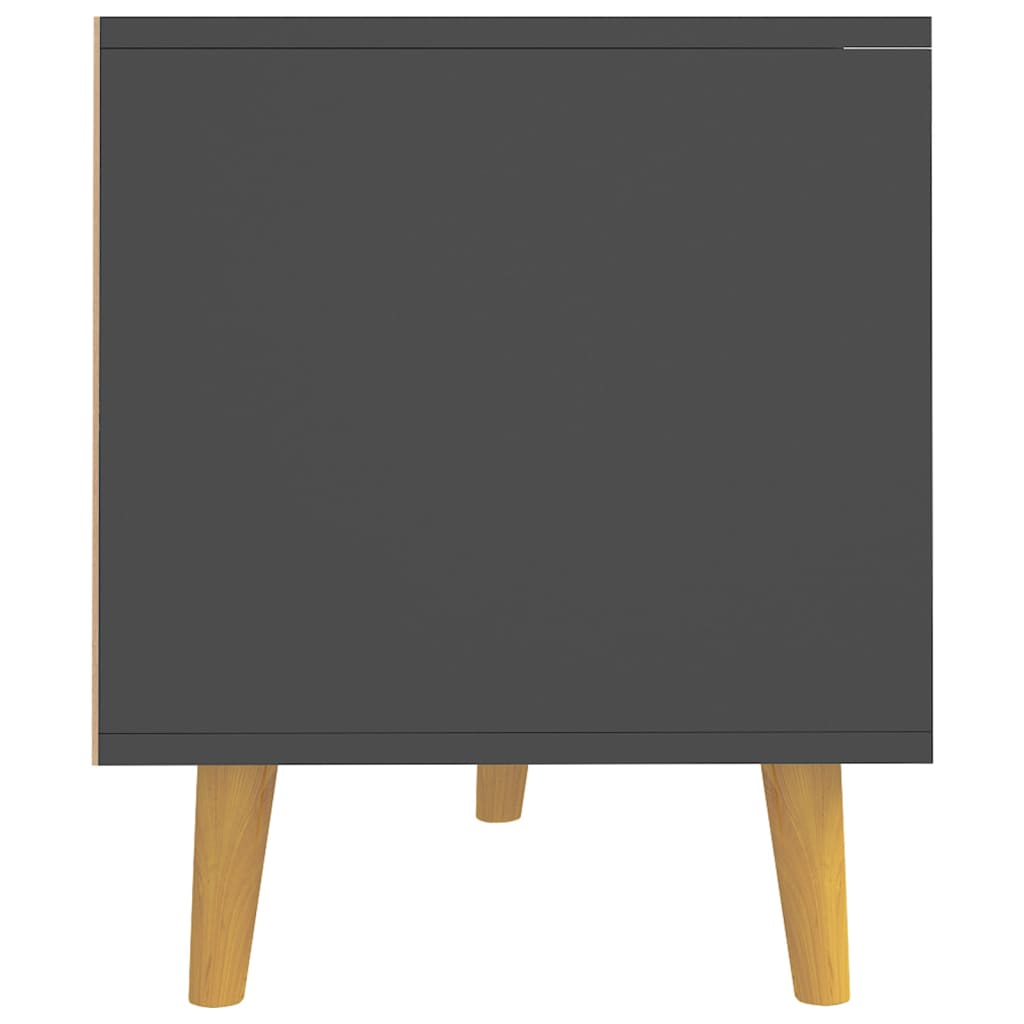 Meuble TV 90x40x48,5 cm ouvré en bois couleur chêne