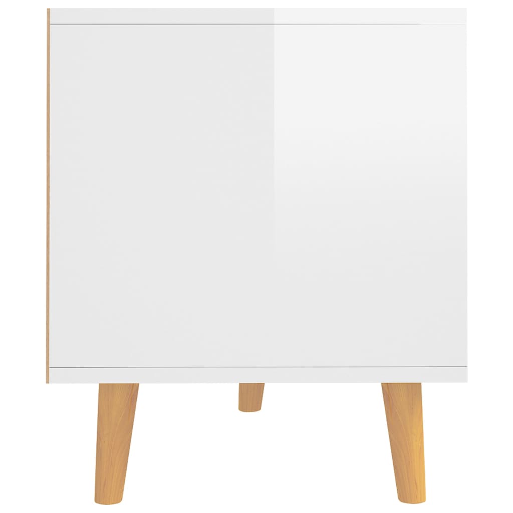 Meuble TV 90x40x48,5 cm ouvré en bois couleur chêne