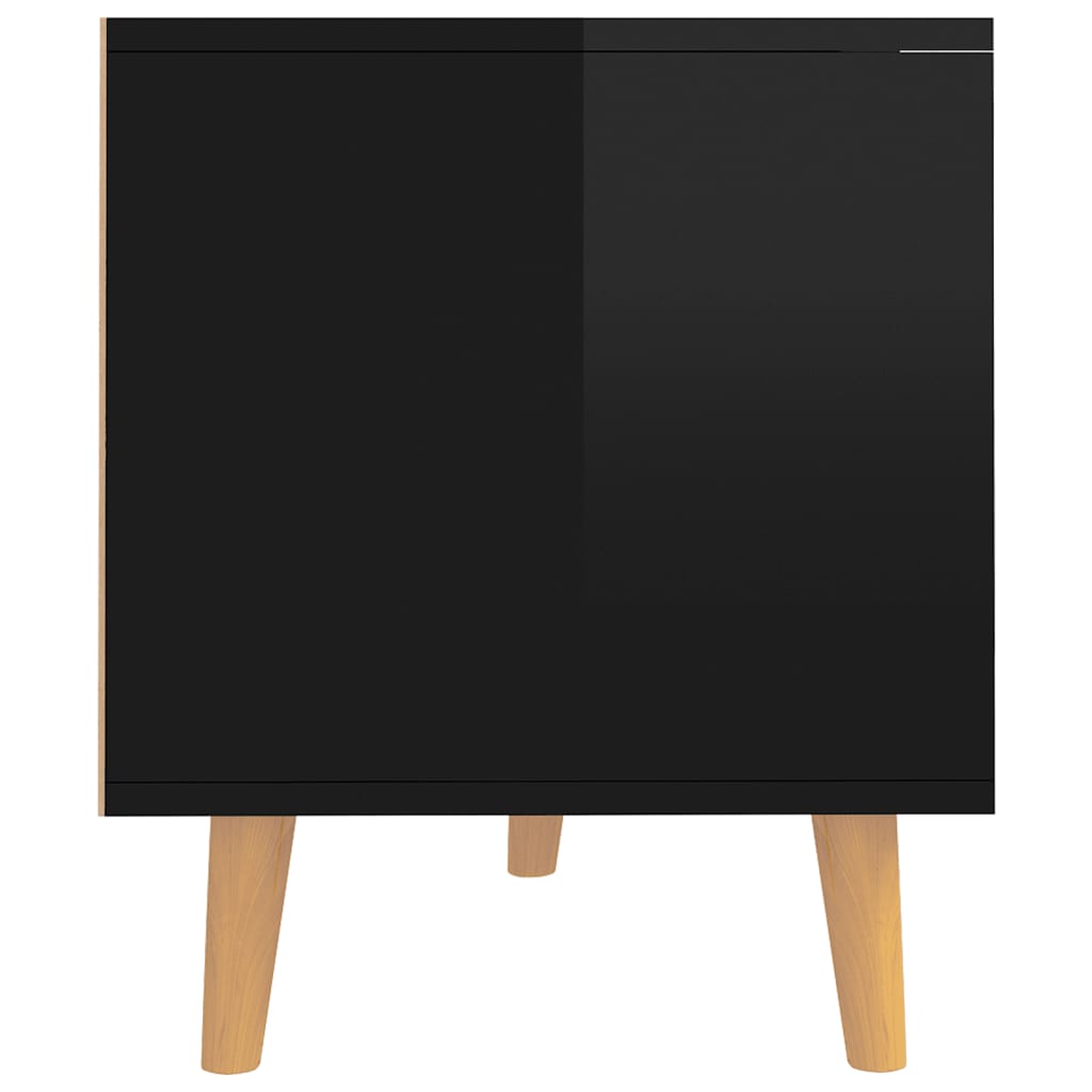 Meuble TV 90x40x48,5 cm ouvré en bois couleur chêne