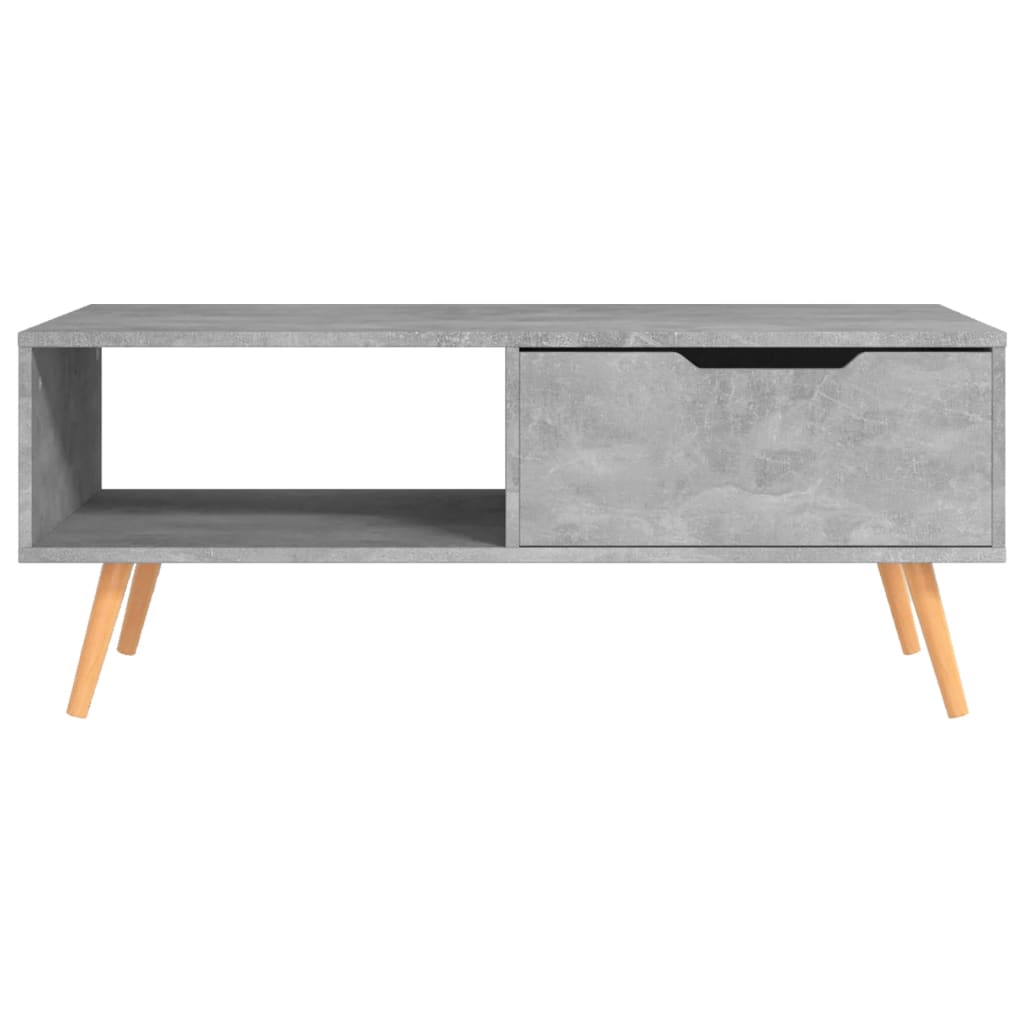 Salontafel 100x49,5x43 cm bewerkt hout