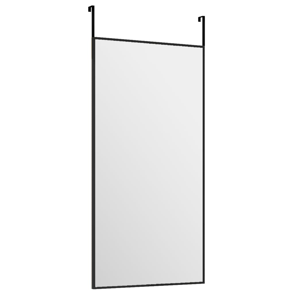 Miroir de porte 30x100 cm verre et aluminium