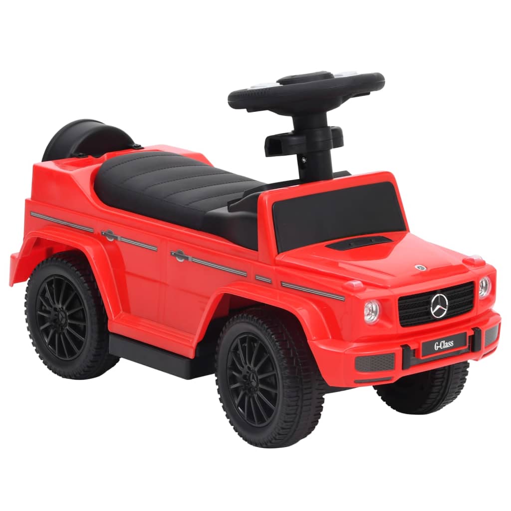 Chariot pousseur Mercedes Benz G63 rouge