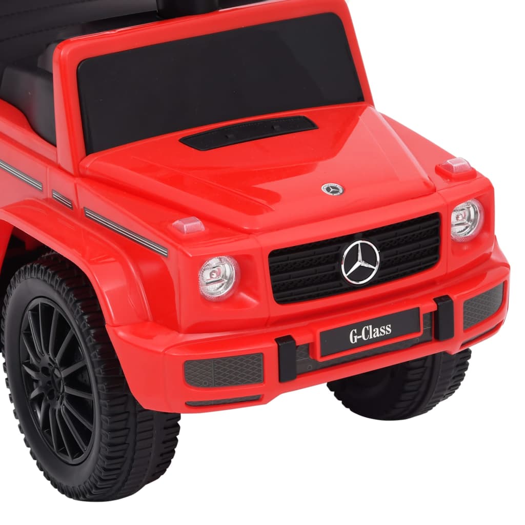 Chariot pousseur Mercedes Benz G63 rouge